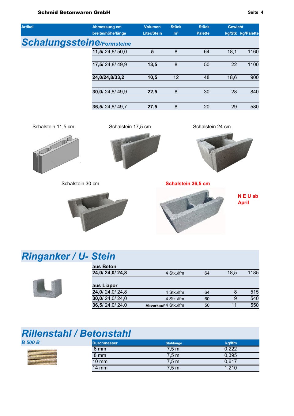 Produktkatalog 2026 – Seite 5